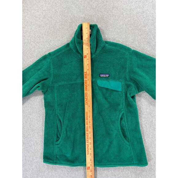 Patagonia Re-Tool‎ Snap T Fleece Pullover (Women's Medium) Green - Picture 9 of 12